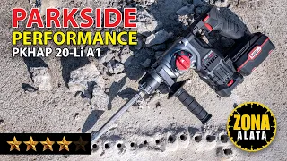 Bušilica za Beton Parkside performance PKHAP 20 Li A1 + Uporedni test sa PABH 20-Li B2 Recenzija 4K