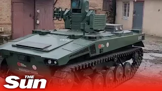 Russia tests deadly unmanned 'robot tanks' that could be deployed in Ukraine