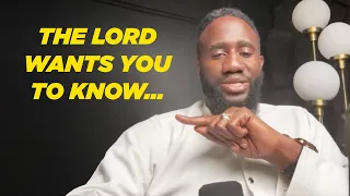 The Lord wants you to know, the matter is settled!