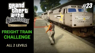 GTA San Andreas Definitive Edition - Freight Train Mission (All 2 Levels) [1440p]