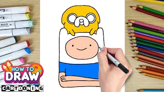 How to draw Finn & Jake | Cartoon Network, Cartooning, Adventure Time