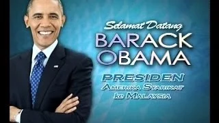 Barack Obama Tiba di Malaysia