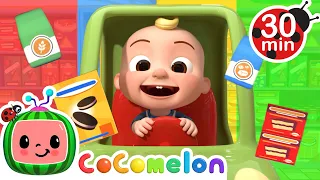 Color Grocery Store Toy Car Song | CoComelon Nursery Rhymes & Kids Songs