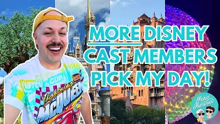 I Let MORE Disney Cast Members Pick My Day! | Disney World 4-Park Challenge!