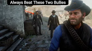 Always Beat These Two Mobsters Bullying Arthur To Leave Saint Denis (All Outcomes) - RDR2