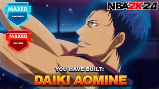 BEST ALL AROUND BUILD | NBA 2K24 NEW DAIKI AOMINE BUILD | KUROKO NO BASKET