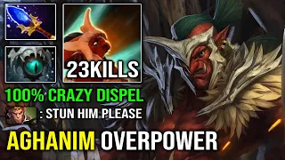 Aghanim Troll Warlord is OP - 100% Dispel Brutal Root Max ATK Speed No Mercy Allowed Dota 2