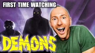 Where's the Emergency Exit!? DEMONS (1985) First Time Watching / Movie Reaction