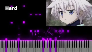 Hunter x Hunter OST - Killua Zoldyck Family Theme (Ansatsu Ikka no Yakata) - Piano Tutorial
