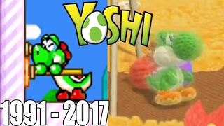 Evolution of First Levels in Yoshi Games ( 1991 - 2017)