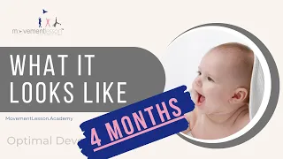 Typical Development Baby Basics 101 - 4 Months Old in Slow Motion