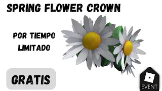 Spring Flower Crown GRATIS