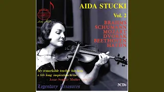 Violin Sonata No. 1 in G Major, Op. 78: II. Adagio