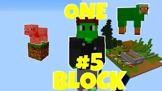 МАЙНКРАФТ СКАЙБЛОК НО У МЕНЯ ТОЛЬКО ОДИН БЛОК #5 | ONE BLOCK | Minecraft