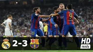 Real Madrid vs Barcelona 2-3 - All Goals & Extended Highlights 30/07/2017 HD