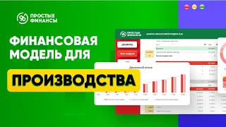 Финансовая модель для производства за 1 минуту