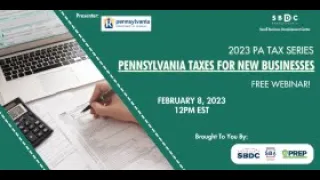 PA Taxes for New Businesses