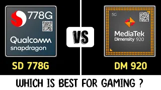 Snapdragon 778G Vs Dimensity 920 Which is Best Processor | Snapdragon 778G vs Dimensity 920 | SK