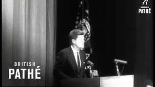 President Kennedy Gives Pledge On NATO Support (1961)
