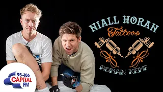 Niall Horan Tattoos 'Nice To Melt Ya' On Roman Kemp's Leg 😖 | Capital