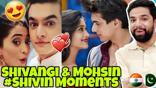 Shivangi Joshi and Mohsin Khan Moments | Kaira Moments | Part 3 | Desi Peeps Reaction