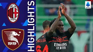 Milan 2-0 Salernitana | Kessie and Saelemaekers produce the goods for Milan | Serie A 2021/22