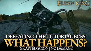 What Happens If You Defeat the Tutorial Boss Grafted Scion in Elden Ring? (No Damage Taken)