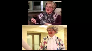 Mrs  Doubtfire Trailer- Homemade Version: Side by Side