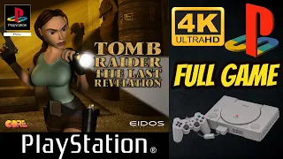 Tomb Raider: The Last Revelation | PS1 | 4K60ᶠᵖˢ🔴| 100% Longplay Walkthrough Playthrough Full Game