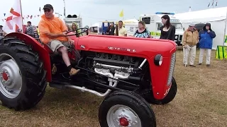 Massey Ferguson 35 Powered by a Jaguar V12 Engine