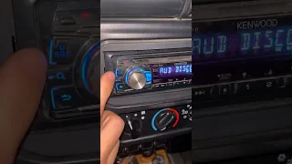 How to switch from Bluetooth to FM radio on Kenwood head unit #caraudio #kenwood