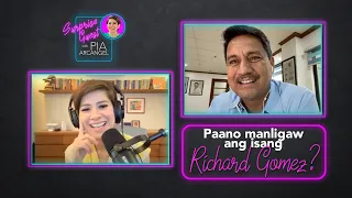 Paano manligaw ang isang Richard Gomez? | Surprise Guest with Pia Arcangel