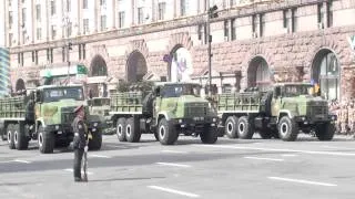 Военный парад на День Независимости 24 августа 2014 года