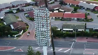 Former Football Park Light Tower Deconstruction