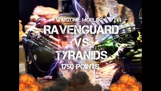 Raven Guard Vs Tyranids 40k Battle report 1750 points, brutal!