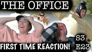 The Office | S3 E23 | "Beach Day" | FIRST TIME REACTION!