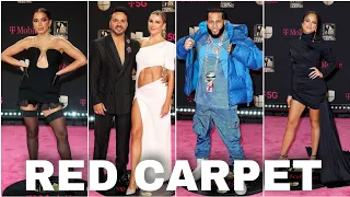 Premio Lo Nuestro 2022 Red Carpet Anitta & Natti Natasha & Camilo & Luis Fonsi & El Alfa And More