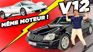 Un coupé luxueux avec un moteur de F1 ! Mercedes CL600 v12