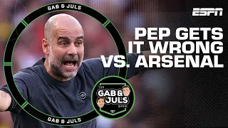 Guardiola’s ‘tactical curveball’ BACKFIRES! 😬 How Pep got it wrong vs. Arsenal | ESPN FC