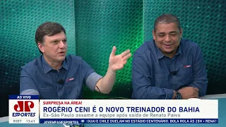 "O Rogério Ceni FECHOU com o Bahia! Pra mim, ele é UM TÉCNICO que..." VEJA ESSE ÓTIMO DEBATE!