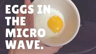 Learn to Cook! || EGGS IN THE MICROWAVE!!!