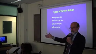 "The CIA and the Covert Cold War" - Lecture by David Robarge