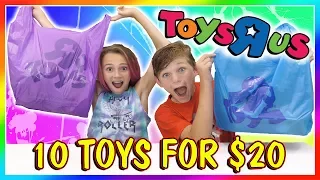 20 DOLLAR TOYS R US CHALLENGE | We Are The Davises