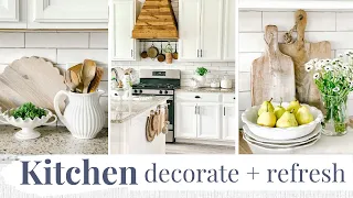 COTTAGE DECORATING IDEAS FOR SPRING | Kitchen Organize + Refresh | Spring Decorating 2023