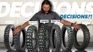 How to Choose a Gummy Tire for your Dirt Bike!