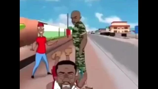 Mc Orobo on SLAP DELAY Cartoon