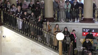 Поклонимся великим тем годам. Концерт - флешмоб в честь Дня Победы. Петрозаводск 08.05.2021.