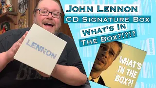 John Lennon Signature Box (CD). What’s In the Box?!?!?📦