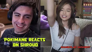 Pokimane Funny Reacts to The Story of Shroud | Shroud Moment | Gameplay Moment