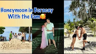 Vlog #13 Honeymoon in Boracay with the Fam 😍